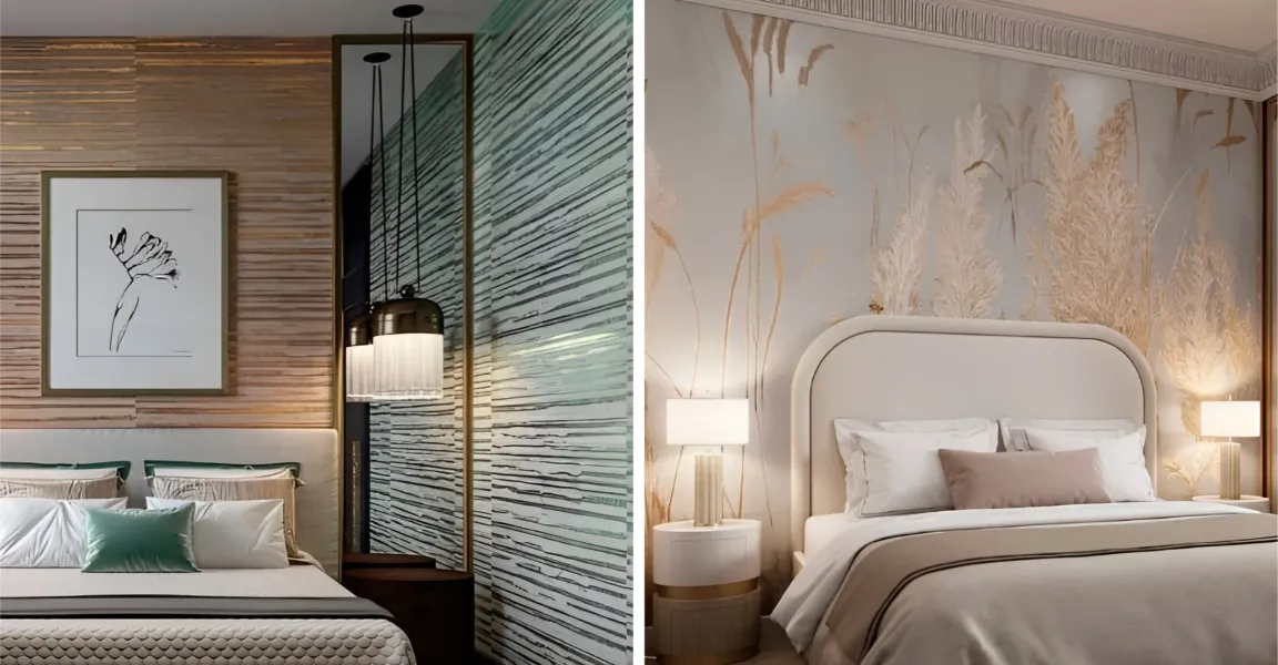 Слева: Работа студии «Бахарев и партнеры». Справа: дизайн от Юлии Сафоновой.