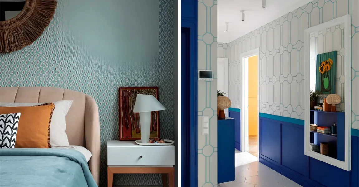 Слева: Дизайн от Ольги Глазуновой. Справа: работа студии художественного конструирования «Yucubedesign».